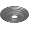 Ekena Millwork Orleans Ceiling Medallion (Fits Canopies up to 4 5/8"), 17 5/8"OD X 3 5/8"ID X 1 7/8"P, Platinum CM17OLPLS - alternate 2